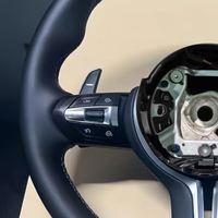 Expédition rapide Volant en cuir pour BMW M3 M4 M5 M6 F32 F30 F10 F15 F36 F01 F20 F22 F25 E70 E71 E90 E91 E92 X1-X5