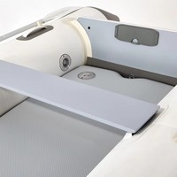 Bateau pneumatique Havospark 5 places 335*160cm à double coque en PVC, plancher DWF Drop-Stitch, 4+1 chambres à air, kayak de mer pour la navigation en haute mer