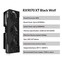 Carte graphique de jeu Xfx pour RX 9070Xt 9070 9070Gre pour ordinateur de bureau Esports, nouveau produit