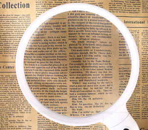 يد العون عدسة مكبرة مصباح ليد <span class=keywords><strong>10X</strong></span> 120 مللي متر القراءة مكبرات - Product Image 6