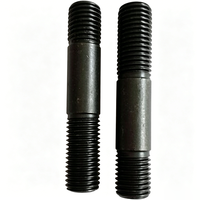 Galvanized ASTM A193 B7 Alloy Steel Full/Half Thread Stud, Metric High Temp High Tensile Threaded Rod for Heavy Duty