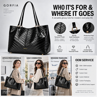 Sac à bandoulière élégant pour femme, imperméable, avec chaînes, en PU texturé brillant, spacieux, avec poignée supérieure, sac à main de luxe pour tous les jours, personnalisable OEM
