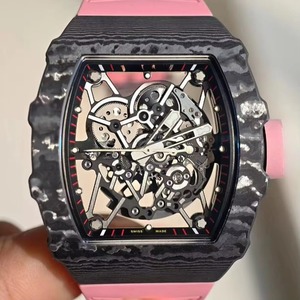Limited Edition 3502 Luxury Fashion Skeleton Carbon Fiber Tourbillon <b>Automatic</b> Mechanical Watch, Suitable for Men and Women - Product Image 2