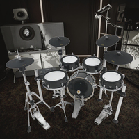 Hailun WD-09 Instrument de percussion électronique pour grosse caisse électrique avec têtes de batterie