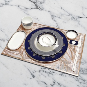 Vajilla de Porcelana de Hueso de Lujo al por Mayor para el Hogar, Restaurante, Hotel, Decoración de Mesa para Bodas con Diseño Personalizado - Product Image 2