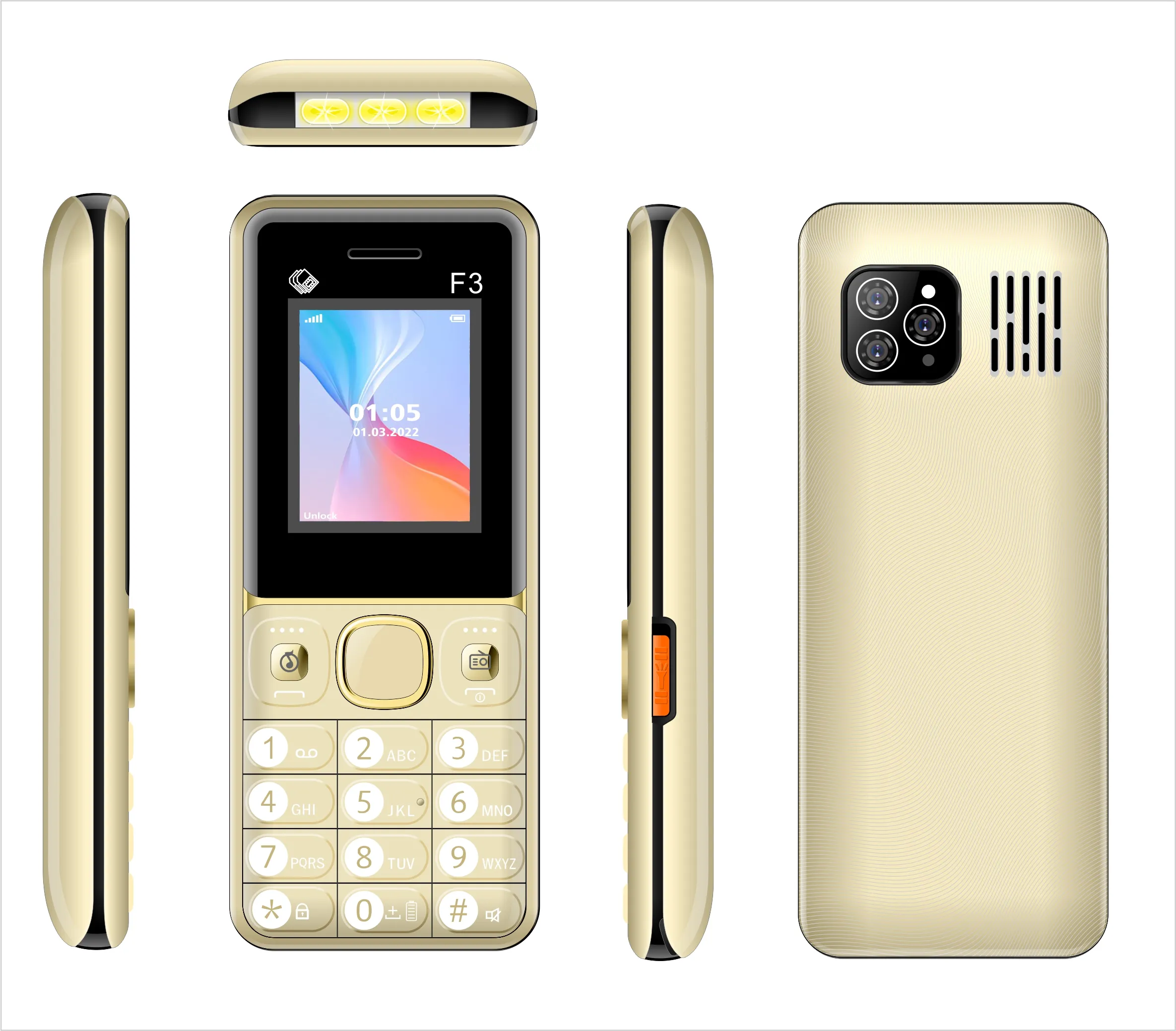 2024 çok sıcak satış NK 3310 105 108 220 6300 klasik ucuz temel telefonlar