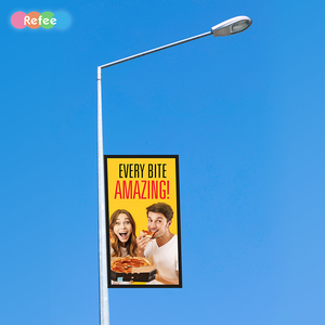 Pantalla LCD de Publicidad Digital para Poste de Calle, Doble Cara, con Sistema Operativo Android, 2500 Nits de Brillo, Resistente al Agua, 55/65/75 Pulgadas - Product Image 4