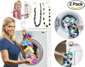 Colgador de Ropa para Lavandería, Organizador de <span class=keywords><strong>Armario</strong></span>, <span class=keywords><strong>Tendedero</strong></span> Ajustable, Cuerda Resistente para Colgar Ropa - Product Image 3