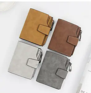 Dicihaya — portefeuille imprimé en cuir pour femmes, sac à main à changement court, pour cartes de monnaie, poche, 2021