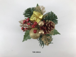 圣诞装饰艺术供应商闪粉星装饰选择定制派对花卉锥的圣诞装饰品供应商 - Product Image 5