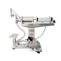 Machine de remplissage de vin pneumatique semi-automatique, machine de remplissage automatique d'huile d'olive pour machines de remplissage d'huiles essentielles