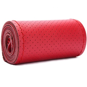 Evrensel araba direksiyon yatak örtüsü seti deri araba direksiyon kapak - Product Image 6