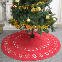 Tricot de câble vintage OEM de haute qualité, pièces, accessoires décoratifs pour arbre de noël, décoration de maison