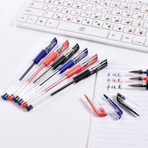 Bolígrafo de Gel con Tinta Negra, Azul y Roja, Punta de Acero Inoxidable, Cuerpo de Plástico, para Oficina y Escuela, Modelo AY233 - Product Image 4