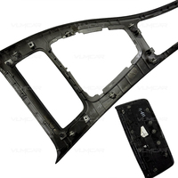 Remplacement de la garniture du panneau de changement de vitesse de la console centrale en fibre de carbone véritable pour BMW Série 3 E90 E91 E92 E93 M3 2007-2013