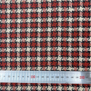 Textiles et usines tissu tweed <span class=keywords><strong>pied</strong></span> <span class=keywords><strong>de</strong></span> <span class=keywords><strong>poule</strong></span> tricot tissu tweed fait main pour <span class=keywords><strong>manteau</strong></span> femme - Product Image 3