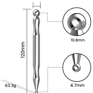 Paslanmaz Çelik Takılabilir Nokta Terapi Masaj Çubuğu-Yüz ve Tüm Vücut Akupunktur Noktası Stimülatörü, Ağrı Giderici ve Dolaşım Artırıcı - Product Image 6