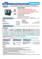 Reignpower 50W 12V 24V Fuentes de alimentación Carril DIN Potencia industrial Salida única Fuente de alimentación de CA a CC Fuente de alimentación conmutada regulada