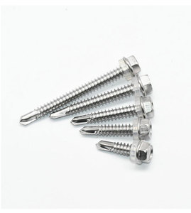 Tornillos Autoperforantes de Acero Inoxidable Duraderos con Cabeza Hexagonal, Servicio OEM y ODM de Fábrica para Pedidos al por Mayor - Product Image 2