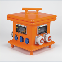 Boîtier de distribution mobile étanche CHENF 12/24/36 voies, protection IP68, ABS anti-vieillissement, prise de câble électrique personnalisée