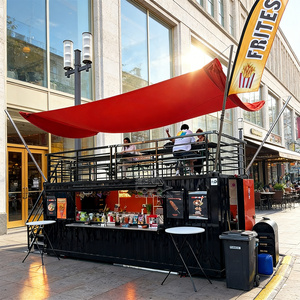 Conteneur de café, bar, restaurant, chariot de vente ambulante, remorque de cuisine - Product Image 5