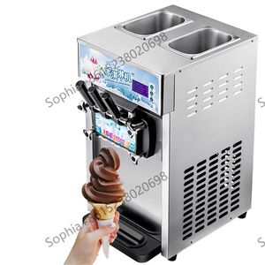Máquina comercial para hacer helados de servicio suave de tres sabores a la venta - Product Image 1