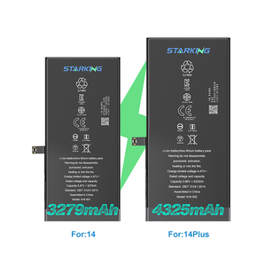 Nhà Máy Thay Thế 100% Chu Kỳ Mới Pin Điện Thoại Di Động Cho <span class=keywords><strong>Iphone</strong></span> 14 14 Cộng Với 14 Pro 15 15 Cộng Với 15 Pro 16 Mô Hình Rohs Chứng Nhận - Product Image 2