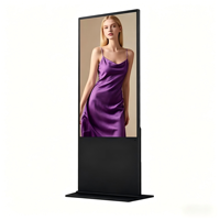 Pantalla Táctil LCD Digital para Interiores, con Resolución 4K, Antireflejo, con CMS SDK Integrado, para Tiendas Minoristas y Centros Comerciales