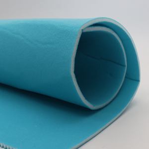 Werks anpassung Atmungsaktives, samt laminiertes Polyester schaum band Plain Sport Orthesen Knies tütze zur Bruch fixierung - Product Image 4