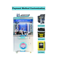 Machine à griffes commerciale avec lecteur de carte pour attraper les peluches, machine de jeu de distribution en gros pour centre commercial et salle d'arcade
