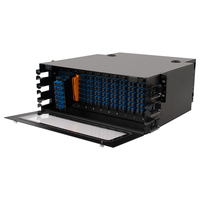 144 Core ODF 4u Rack Mount Module de cadre de distribution de fibre optique Boîte ODF