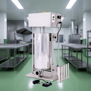 Machine à saucisses électrique en acier inoxydable 20L 110V 250W à quatre tubes pour usage industriel - Product Image 2