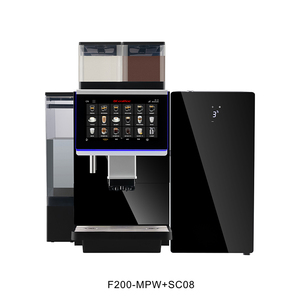 เครื่องชงกาแฟอัตโนมัติเชิงพาณิชย์ Dr.Coffee F200 เครื่องทำเอสเพรสโซระดับมืออาชีพ พร้อมถังใส่ผงกาแฟ De Caf - Product Image 4