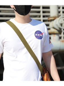 Wholesale <strong>NASA</strong> Collaboration Astronaut Graphic T-Shirt Unisex Loose-Fit Streetwear Short-Sleeve Tee <strong>Tshirts</strong> - Product Image 5