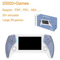 2025 nouveaux produits projet pro joueur de jeu 4.3 pouces IPS écran portable rétro console de jeu portable pour psp
