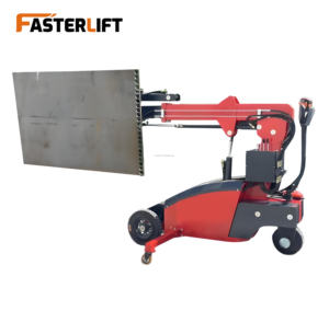 Équipement Fasterlift, chariot à vide électrique pour le levage de verre, machine de pose de carreaux de marbre avec conception télescopique, pour vitriers - Product Image 3