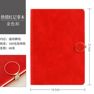 Articles cadeaux promotionnels de luxe en gros, ensemble cadeau de carnet, ensemble cadeau de bureau, agenda en simili cuir noir magnétique A5 avec boîte - Product Image 5