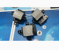 Interruptor de Inicialización de Techo Solar PS-24, Interruptor Deslizante de Circuito Dual Independiente, Interruptor de Botón Pulsador de Control de CC de Baja Corriente