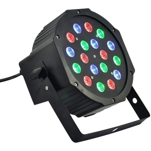 18W RGB faretto con 18 led vari colori Disco sensore di suono colorato luce di vari colori Disco sensore di suono colorato luce - Product Image 1