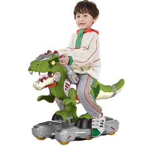 Música historia pintura dinosaurio Tyrannosaurus <span class=keywords><strong>Rex</strong></span> eléctrico caminar montar dinosaurio Scooter juguete bebé regalo de cumpleaños - Product Image 1