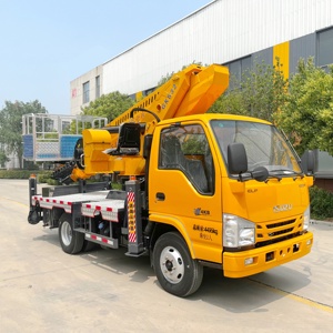 Xe tải thùng 32M nền tảng làm việc trên không xe tải gắn xe tải hoạt động trên cao - Product Image 4