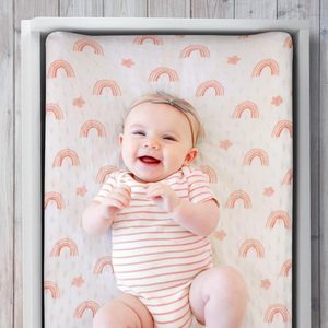 Vente chaude 2 pièces ensemble bébé berceau couverture de lit tricoté Tactile respirant berceau <span class=keywords><strong>matelas</strong></span> amovible changement extérieur transfrontalier - Product Image 6