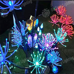 Luces con Motivo de Árbol de Crisantemo Encantador, Diseño de Siete Cabezas, IP65 Impermeable, para Plazas de Ciudad, Eventos y Celebraciones al Aire Libre - Product Image 3