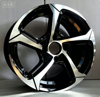 Vente Chaude Usine Gros 14 Pouces Jantes en Alliage Coulé 14X5.5 4x100 ET30/44 CB67.1/56.6 en Stock Jantes de Voiture Modifiées