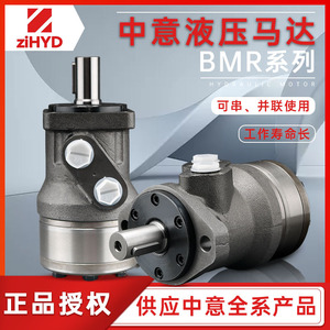 มอเตอร์ไฮดรอลิกไซโคลอไดล์ Ningbo Zhongyi BMR แรงบิดสูง ความเร็วต่ำ สำหรับวินช์ทางทะเล - Product Image 5