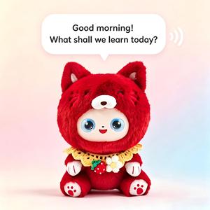 Juguete de Peluche Interactivo con IA, Gato de la Fortuna con Ojos LED, Chat de Voz, Cuentos, Regalo para Niños, Venta al por Mayor ZCM-01 - Product Image 1