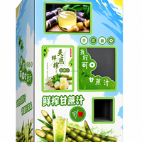 Machine à jus de canne à sucre entièrement automatique Micron, machine distributrice de jus de canne à sucre frais