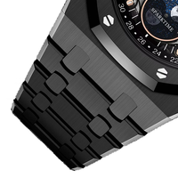 SPARKTIME mode montre en acier inoxydable Durable étanche mécanique automatique montre pour hommes luxe multifonctionnel montre pour hommes