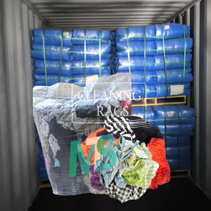 Trapos de Algodón de Alta Calidad Reciclados de Trapos de Punto para Limpieza Industrial y Marina - Product Image 1