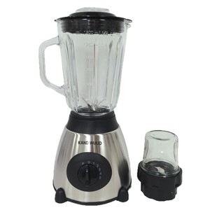 Nuovo Frullatore da Banco Multifunzione con Base in Acciaio Inox, Doppia Lama, Cinque Velocità Regolabili, Tritaghiaccio in Rame - Product Image 1